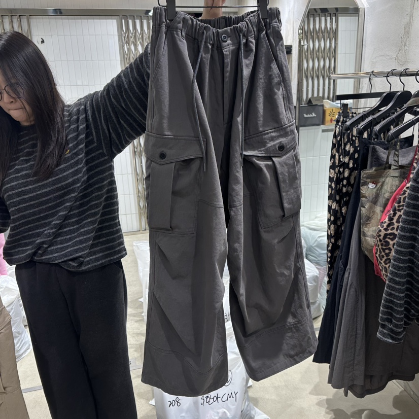 VANTA韓國代購女裝新款時尚休閑職業熱賣人氣26春夏休閑褲VANTA休閑褲圖色2