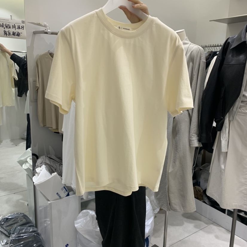 WOOD SAGE東大門實拍女裝新款休閑推薦時尚人氣職業熱賣T恤WOOD SAGET恤圖色1