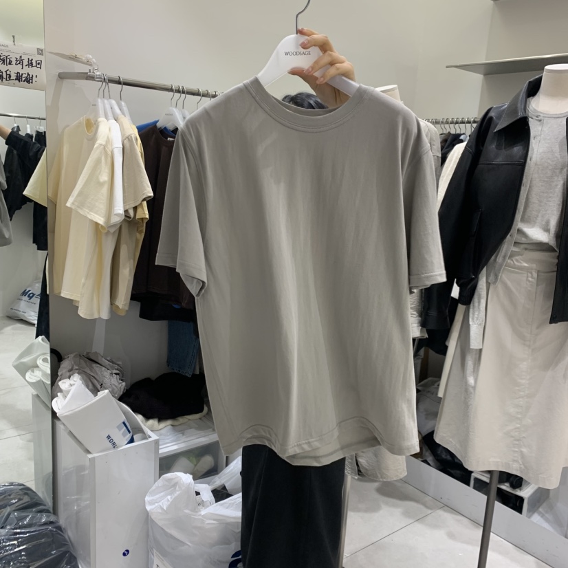 WOOD SAGE東大門實拍女裝新款休閑推薦時尚人氣職業熱賣T恤WOOD SAGET恤圖色5
