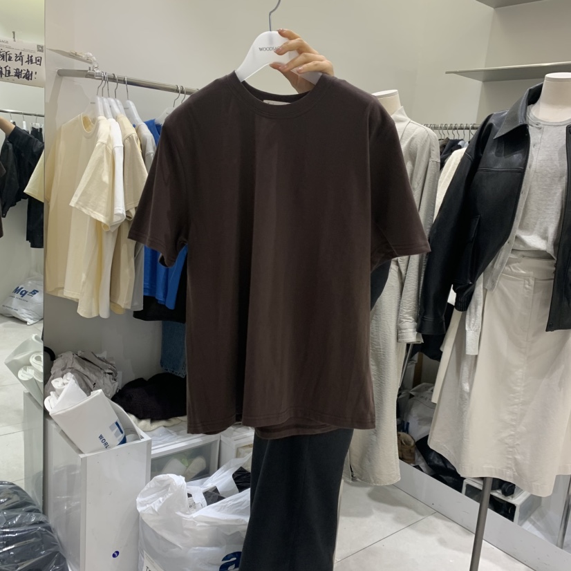 WOOD SAGE東大門實拍女裝新款休閑推薦時尚人氣職業熱賣T恤WOOD SAGET恤圖色6