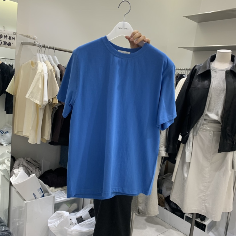 WOOD SAGE東大門實拍女裝新款休閑推薦時尚人氣職業熱賣T恤WOOD SAGET恤圖色7