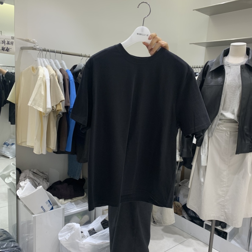WOOD SAGE東大門實拍女裝新款休閑推薦時尚人氣職業熱賣T恤WOOD SAGET恤圖色8