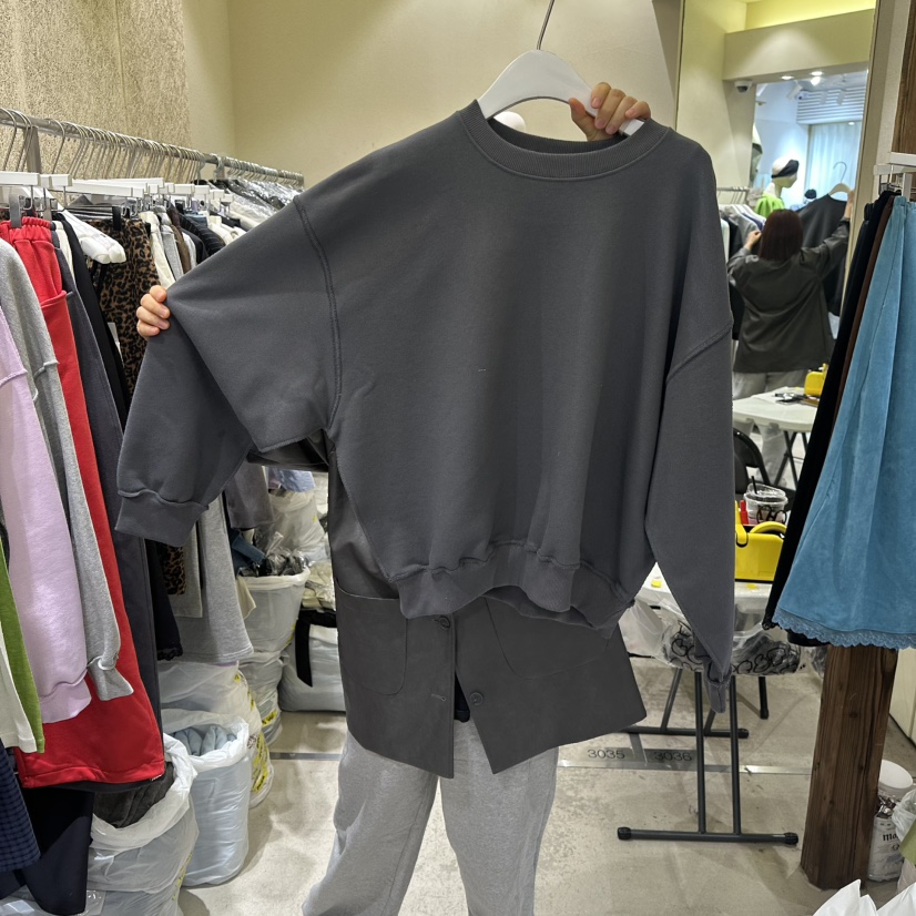 REFLAT東大門直郵女裝新品人氣26春夏熱賣職業衛衣不含內搭REFLAT衛衣圖色4