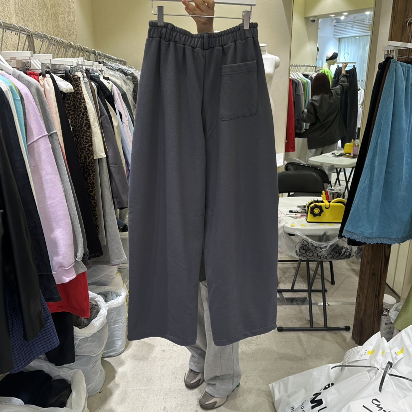 REFLAT東大門直郵女裝新品26春夏時尚休閑褲不含腰帶寬松REFLAT休閑褲