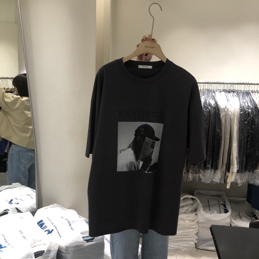 NAVYBURST東大門代購女士新款人氣休閑推薦時尚真品熱賣T恤NAVY BURSTT恤圖色4