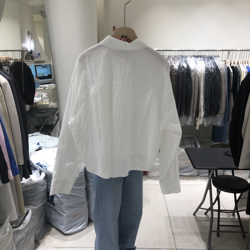 NAVYBURST東大門直郵女士新款熱賣職業人氣真品襯衫蕾絲衫NAVY BURST襯衫/蕾絲衫