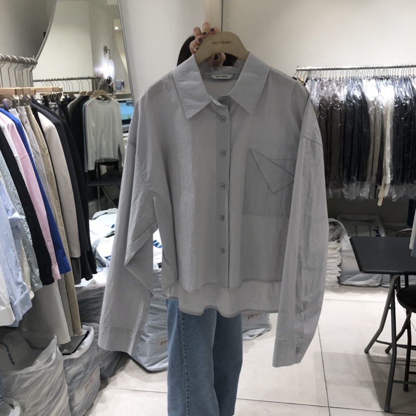 NAVYBURST東大門直郵女士新款熱賣職業人氣真品襯衫蕾絲衫NAVY BURST襯衫/蕾絲衫圖色2