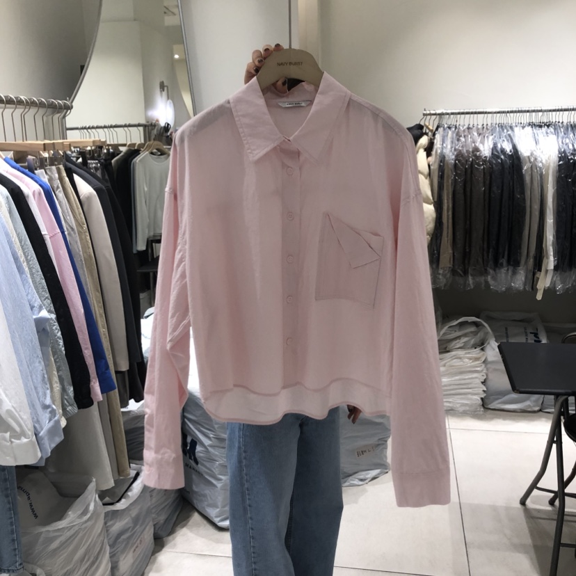 NAVYBURST東大門直郵女士新款熱賣職業人氣真品襯衫蕾絲衫NAVY BURST襯衫/蕾絲衫圖色3