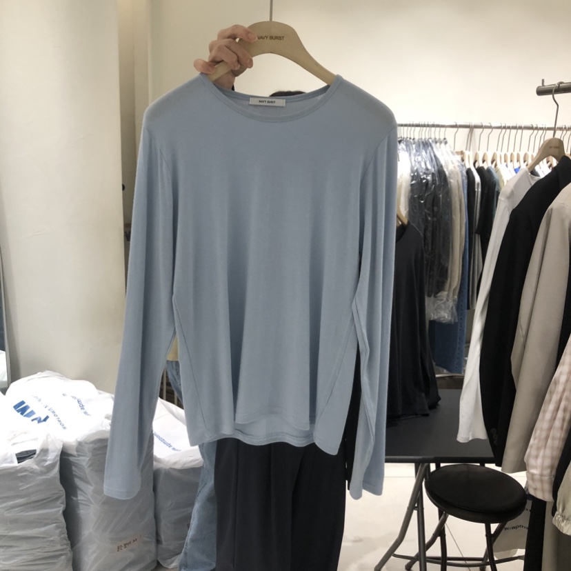NAVYBURST東大門實拍女士新款時尚推薦26春夏職業長袖T恤NAVY BURST長袖T恤圖色3