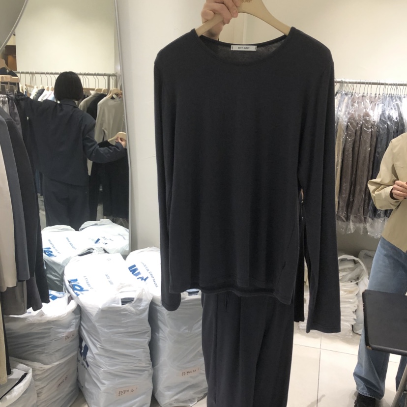 NAVYBURST東大門實拍女士新款時尚推薦26春夏職業長袖T恤NAVY BURST長袖T恤圖色4