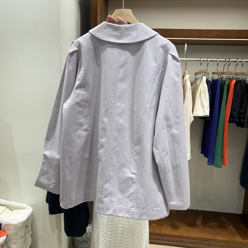 THE CAMEL韓國代購女士新款職業夾克褶皺the came_l 家夾克