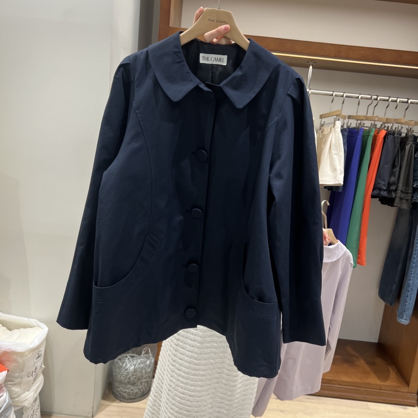THE CAMEL韓國代購女士新款職業夾克褶皺the came_l 家夾克圖色2