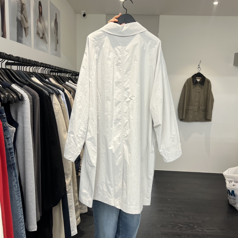 OBJECT東大門代購女士新品真品時尚人氣推薦職業長款風衣OBJECT長款風衣