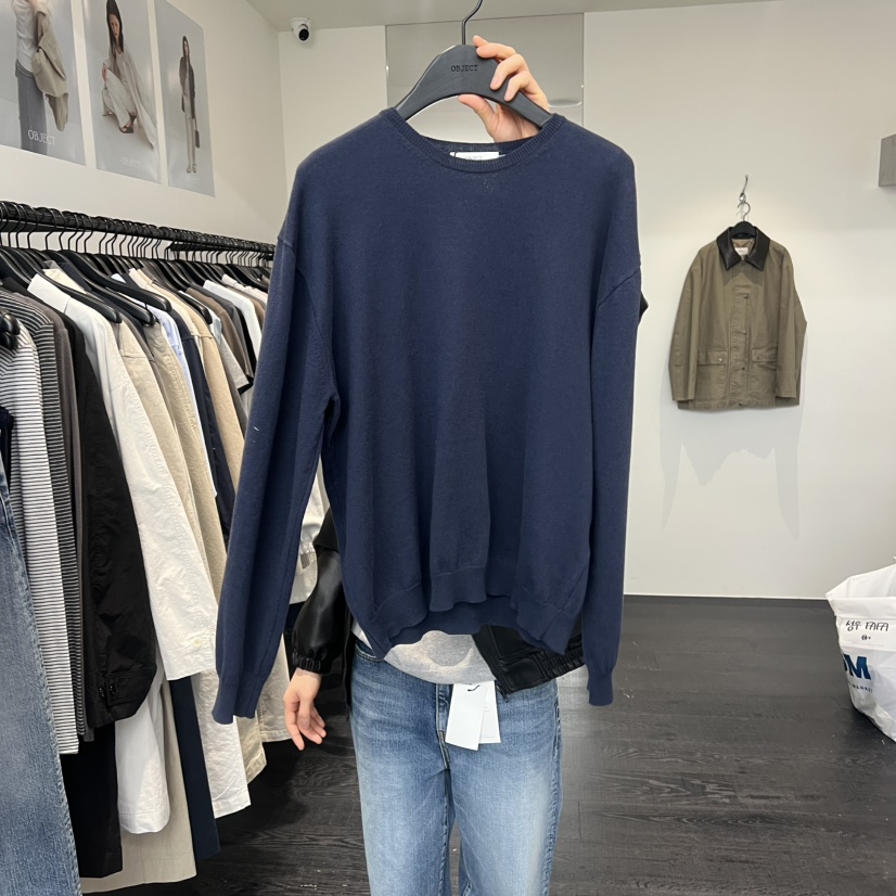 OBJECT東大門實拍女士新品時尚職業真品人氣26春夏針織衫OBJECT針織衫圖色3