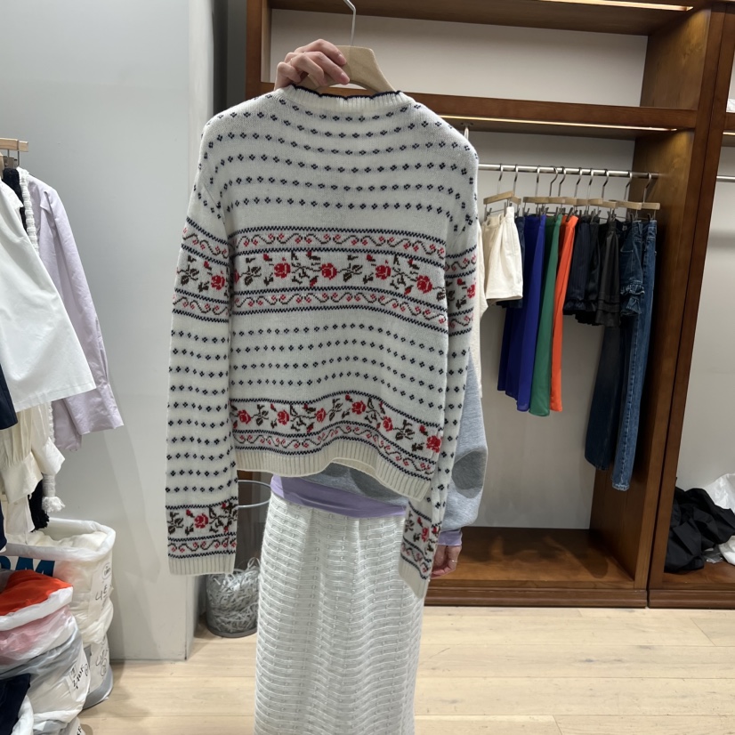 THE CAMEL東大門實拍女士新款休閑針織衫the came_l 家針織衫