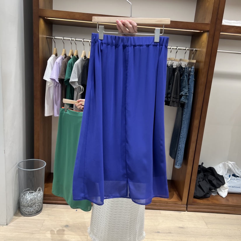 THE CAMEL韓國直郵女士新品真品半身裙中短裙雪紡the came_l 家半身裙/中短裙