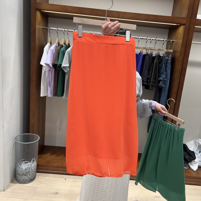 THE CAMEL韓國直郵女士新品真品半身裙中短裙雪紡the came_l 家半身裙/中短裙圖色3