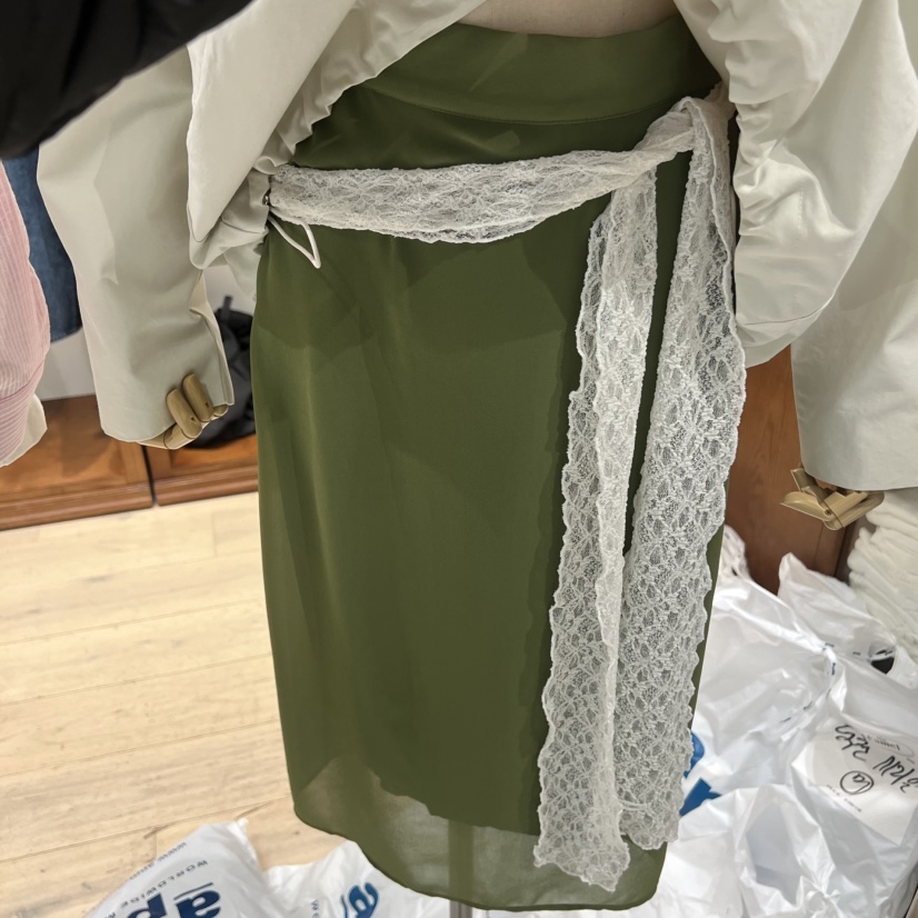 THE CAMEL韓國直郵女士新品真品半身裙中短裙雪紡the came_l 家半身裙/中短裙圖色4