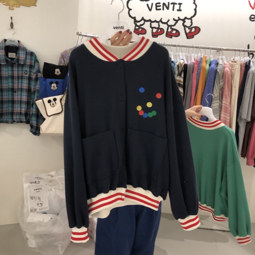 VENTI東大門直郵女士新款真品職業人氣26春夏熱賣時尚針織衫VENTI針織衫圖色3