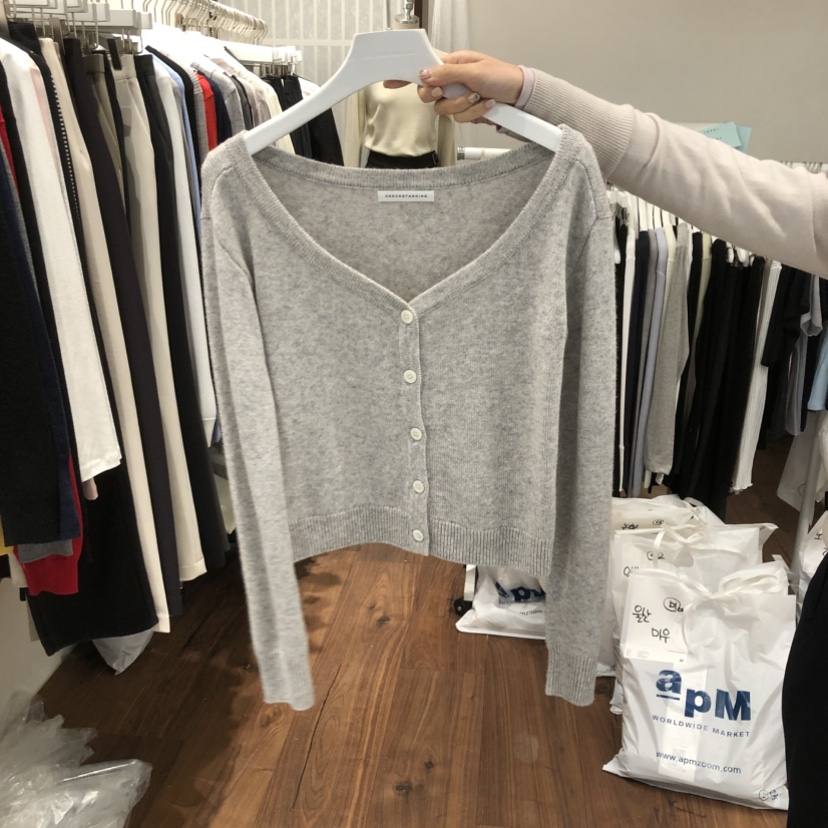 UNDERSTANDING東大門代購女裝新款熱賣真品休閑針織衫羊毛衫UNDERSTANDING針織衫圖色3