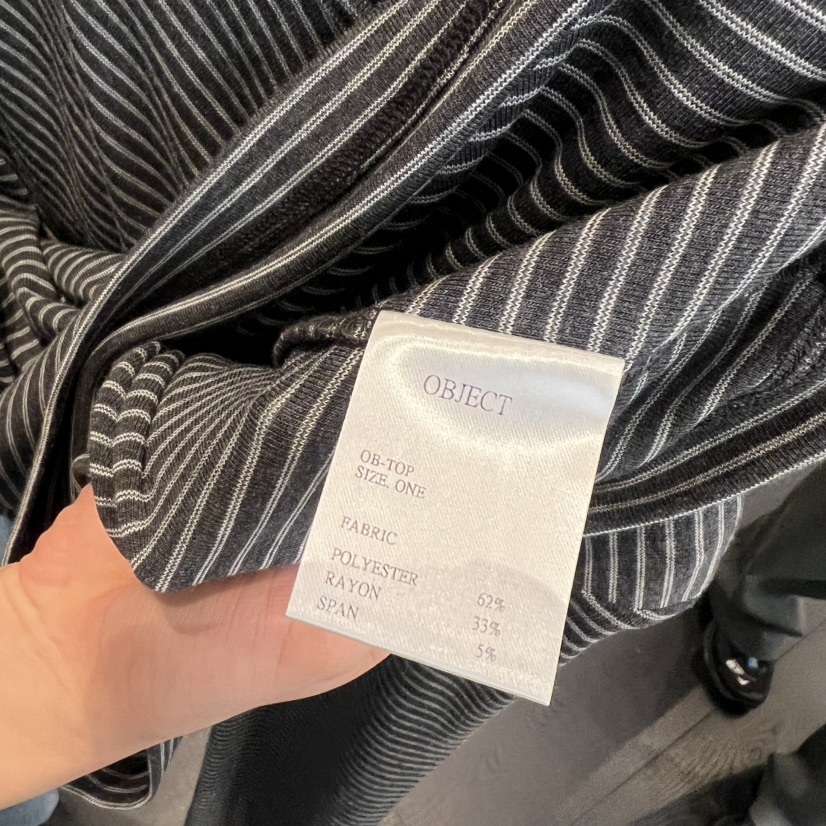 OBJECT韓國代購女士新品推薦26春夏人氣休閑熱賣時尚長袖T恤OBJECT長袖T恤