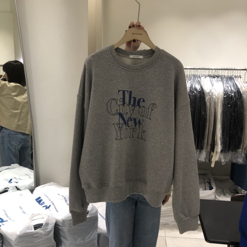 NAVYBURST東大門直郵女裝新款職業時尚熱賣26春夏休閑衛衣NAVY BURST衛衣圖色3