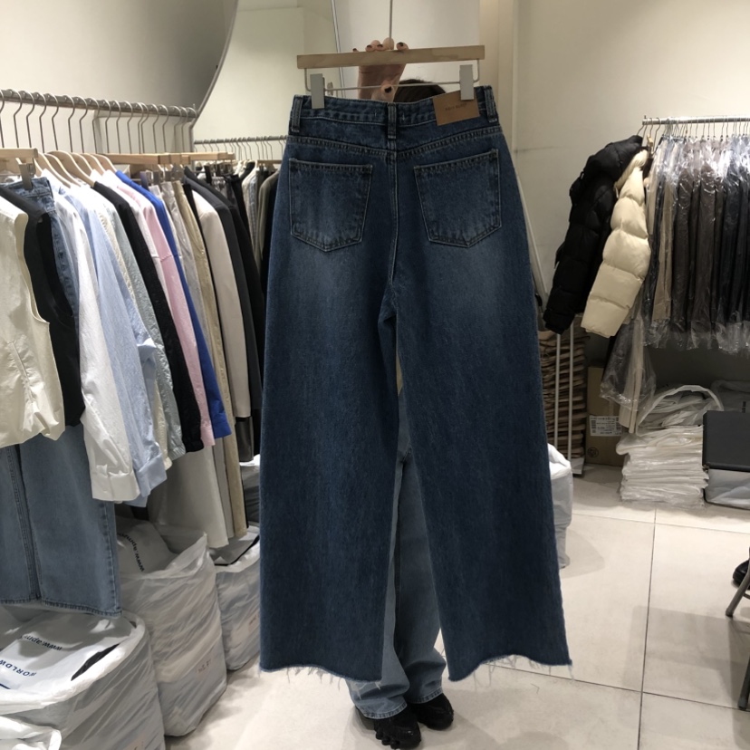 NAVYBURST東大門實拍女士新款休閑真品26春夏時尚職業牛仔褲NAVY BURST牛仔褲