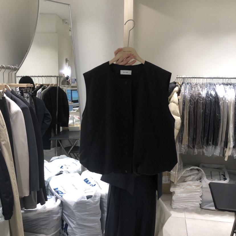 NAVYBURST韓國代購女士新品熱賣真品26春夏推薦休閑職業馬甲NAVY BURST馬甲圖色2