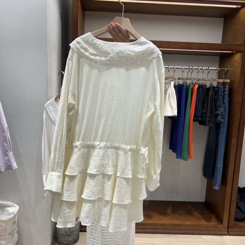 THE CAMEL東大門實拍女裝新品26春夏連衣裙蕾絲the came_l 家連衣裙