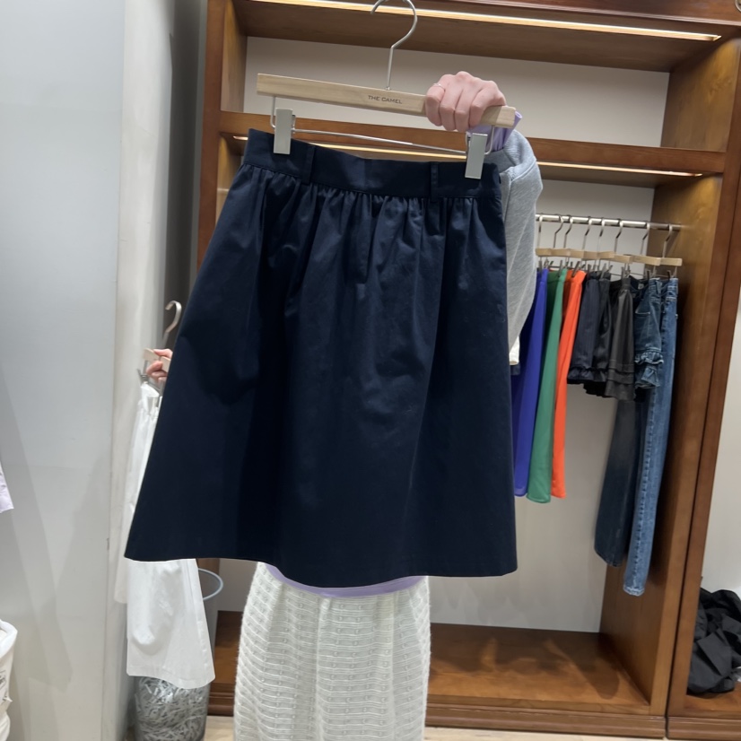 THE CAMEL東大門直郵女裝新品休閑半身裙中短裙the came_l 家半身裙/中短裙圖色2