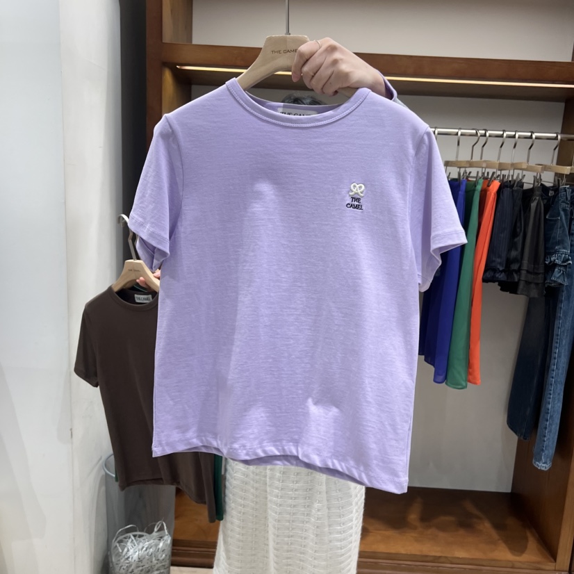THE CAMEL東大門實拍女裝新款時尚T恤the came_l 家T恤圖色2
