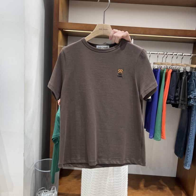 THE CAMEL東大門實拍女裝新款時尚T恤the came_l 家T恤圖色3