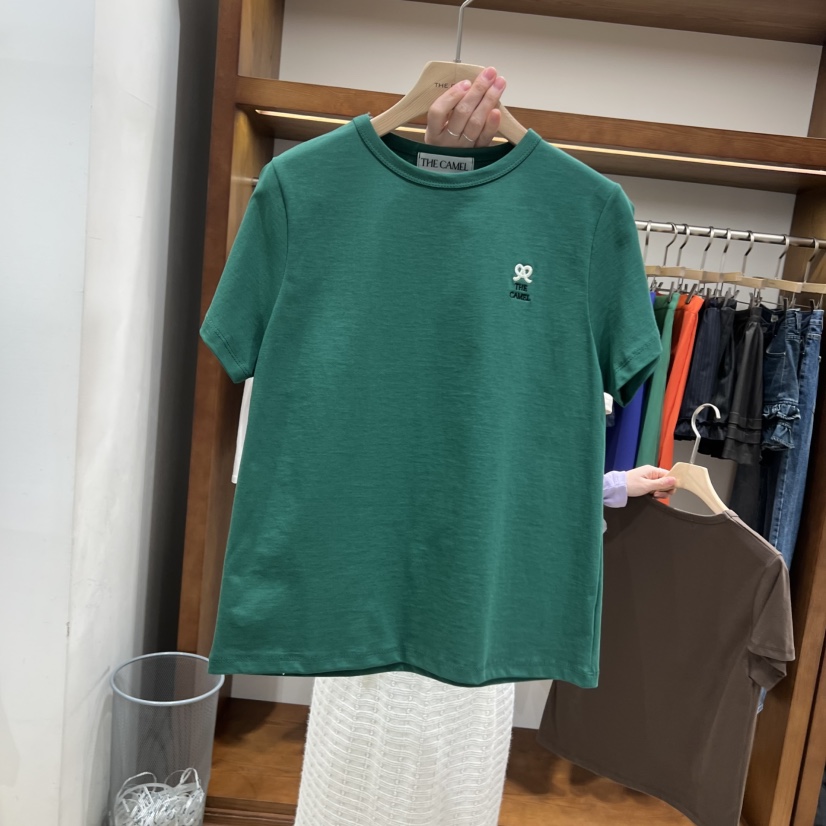 THE CAMEL東大門實拍女裝新款時尚T恤the came_l 家T恤圖色4