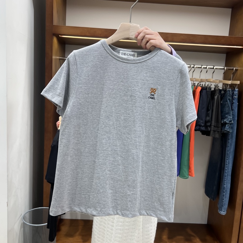 THE CAMEL東大門實拍女裝新款時尚T恤the came_l 家T恤圖色5