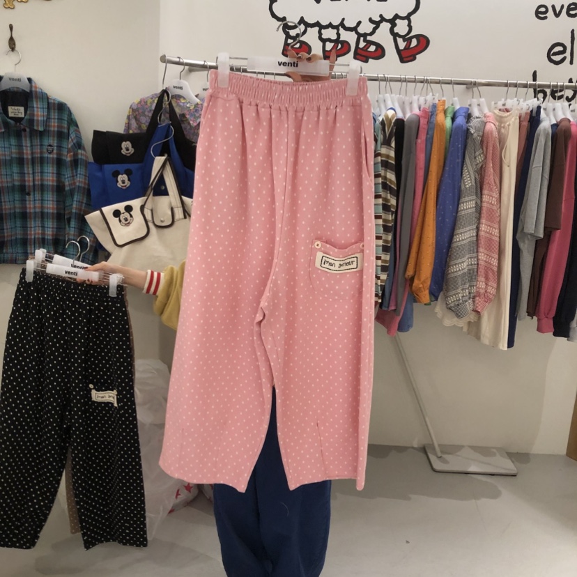 VENTI東大門代購女士新款真品職業熱賣休閑26春夏休閑褲口袋VENTI休閑褲圖色1