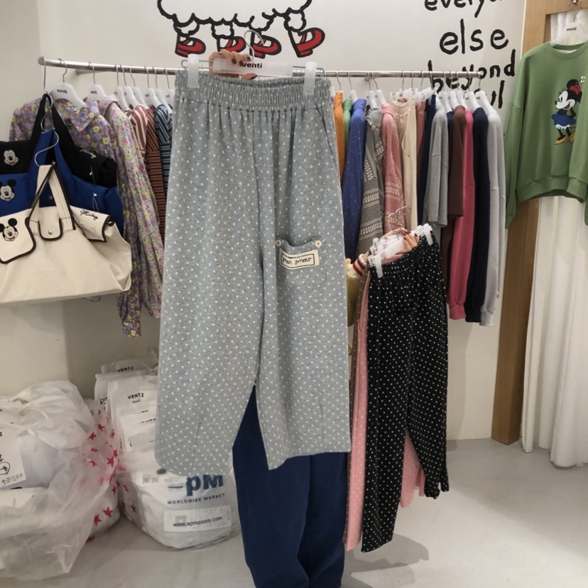 VENTI東大門代購女士新款真品職業熱賣休閑26春夏休閑褲口袋VENTI休閑褲圖色4