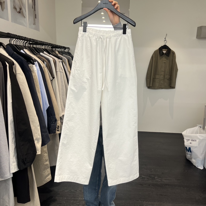 OBJECT韓國代購女裝新品26春夏熱賣推薦職業真品休閑休閑褲OBJECT休閑褲圖色1