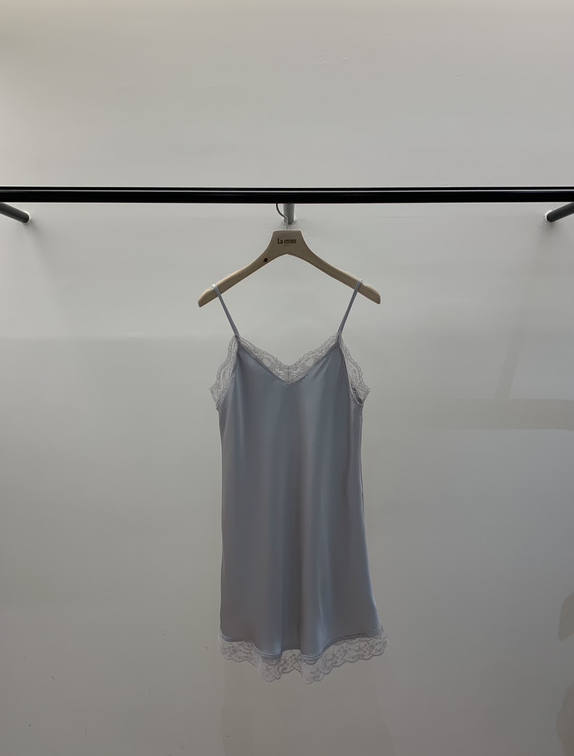 LA CREME韓國直郵女士新品熱賣時尚休閑推薦吊帶背心蕾絲LA CREME吊帶/背心圖色2