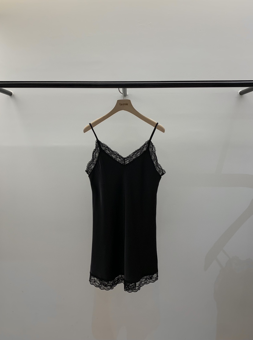 LA CREME韓國直郵女士新品熱賣時尚休閑推薦吊帶背心蕾絲LA CREME吊帶/背心圖色3