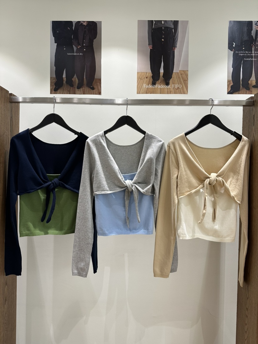 FIFO/UNANSWERED-MYSTERY韓國代購女士新品休閑人氣針織衫FIFO/UNANSWERED-MYSTERY針織衫