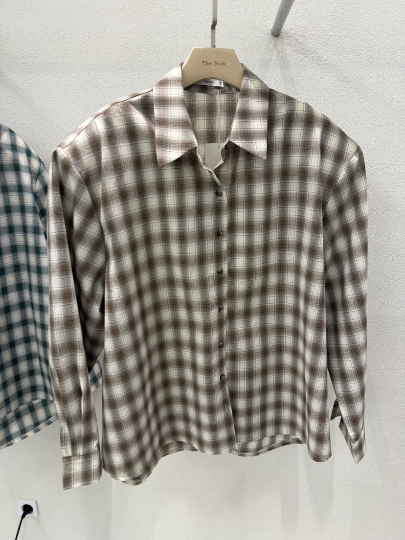 NOB東大門實拍女士新款休閑職業推薦26春夏時尚襯衫蕾絲衫NOB襯衫/蕾絲衫圖色1