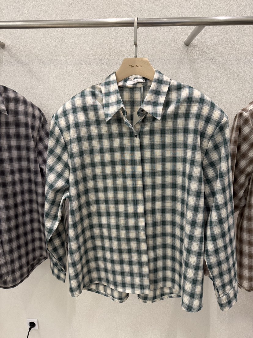 NOB東大門實拍女士新款休閑職業推薦26春夏時尚襯衫蕾絲衫NOB襯衫/蕾絲衫圖色2