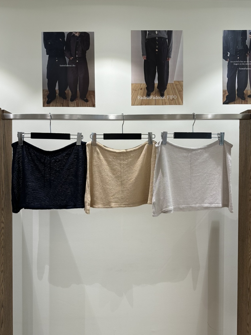 FIFO/UNANSWERED-MYSTERY東大門直郵女士新款26春夏短裙FIFO/UNANSWERED-MYSTERY短裙