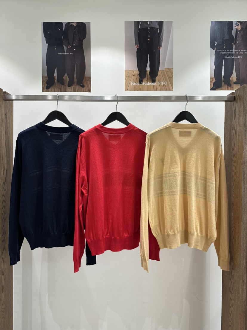 FIFO/UNANSWERED-MYSTERY東大門實拍女士新品26春夏針織衫FIFO/UNANSWERED-MYSTERY針織衫