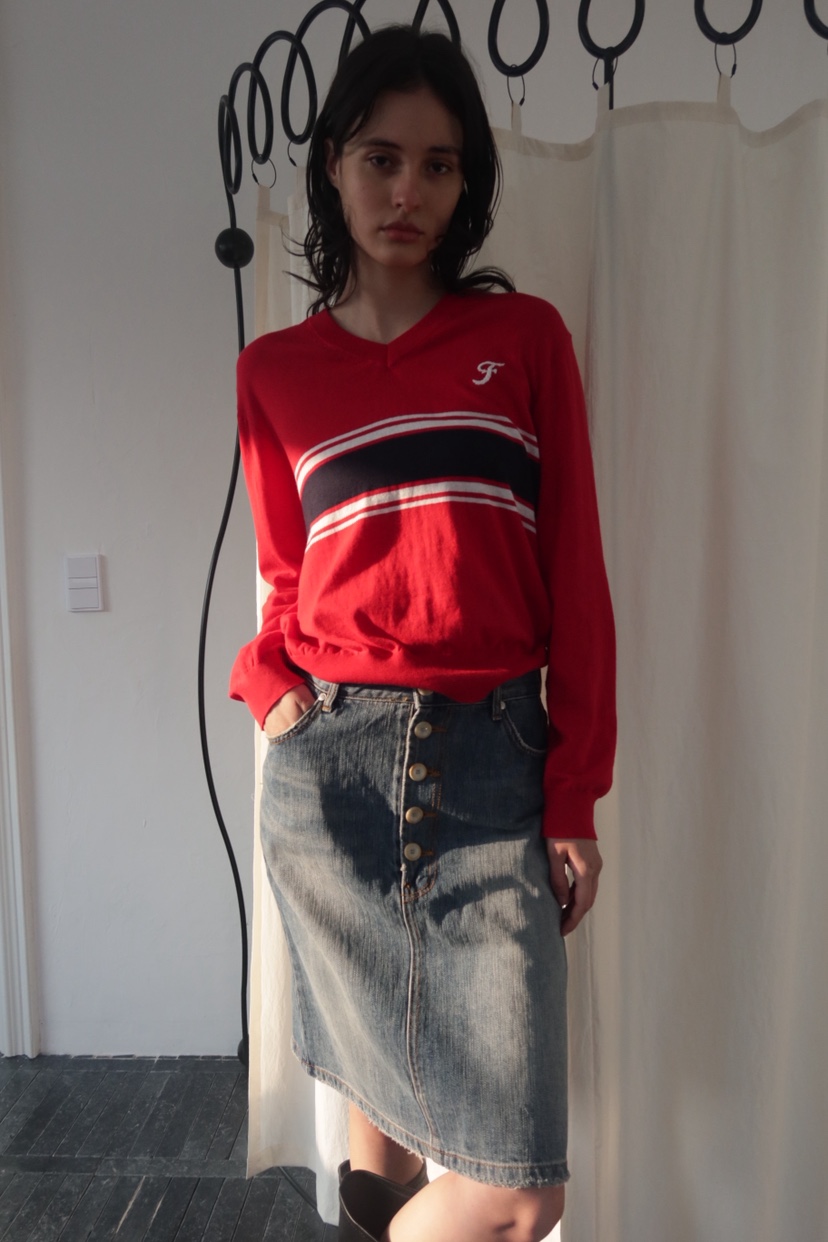 FIFO/UNANSWERED-MYSTERY東大門實拍女士新品26春夏針織衫FIFO/UNANSWERED-MYSTERY針織衫