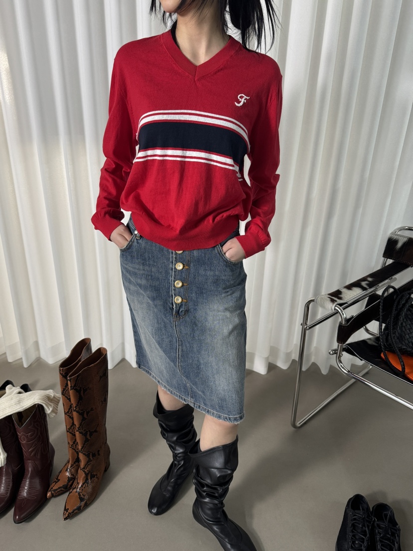 FIFO/UNANSWERED-MYSTERY東大門實拍女士新品26春夏針織衫FIFO/UNANSWERED-MYSTERY針織衫