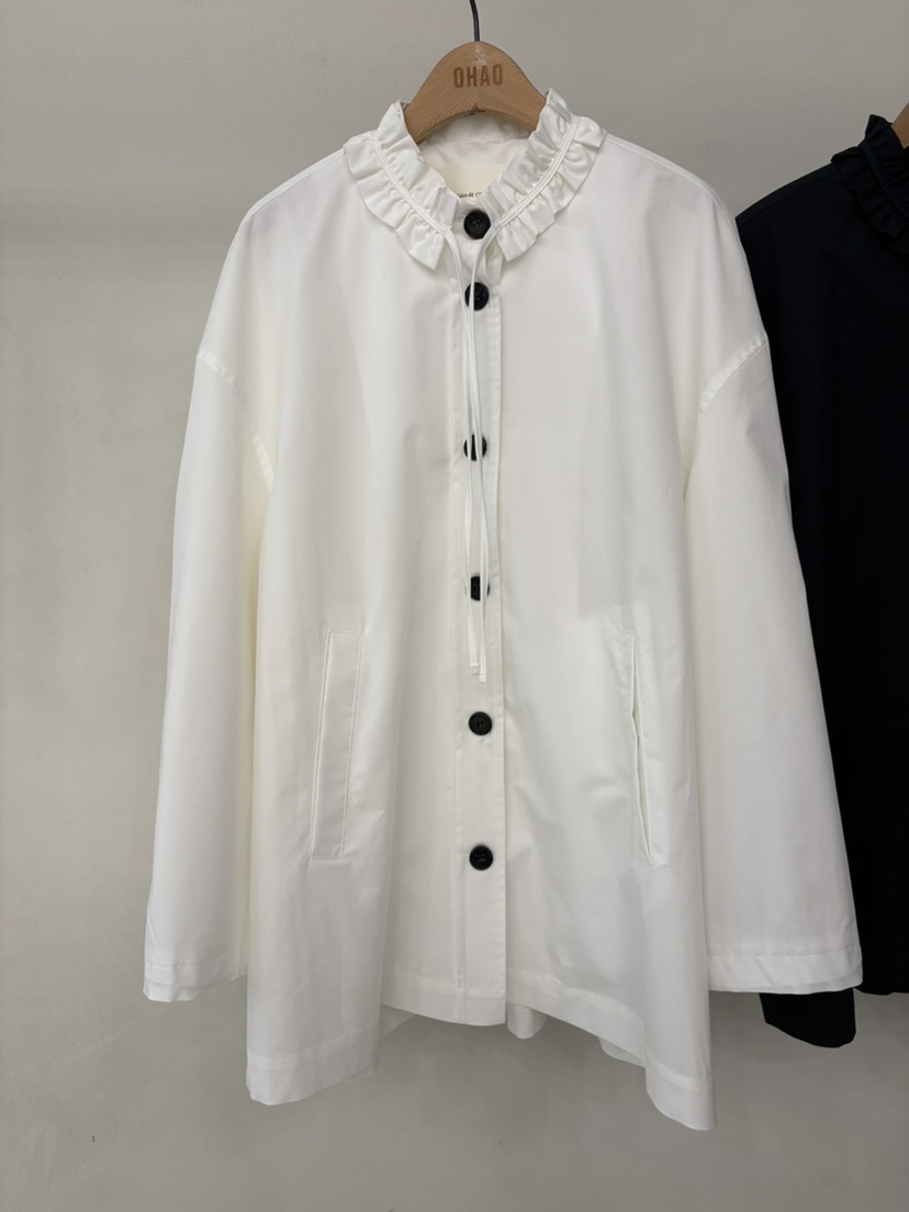 OHAO東大門實拍女士新品時尚休閑推薦人氣26春夏職業夾克OHAO/HA MONG夾克圖色2