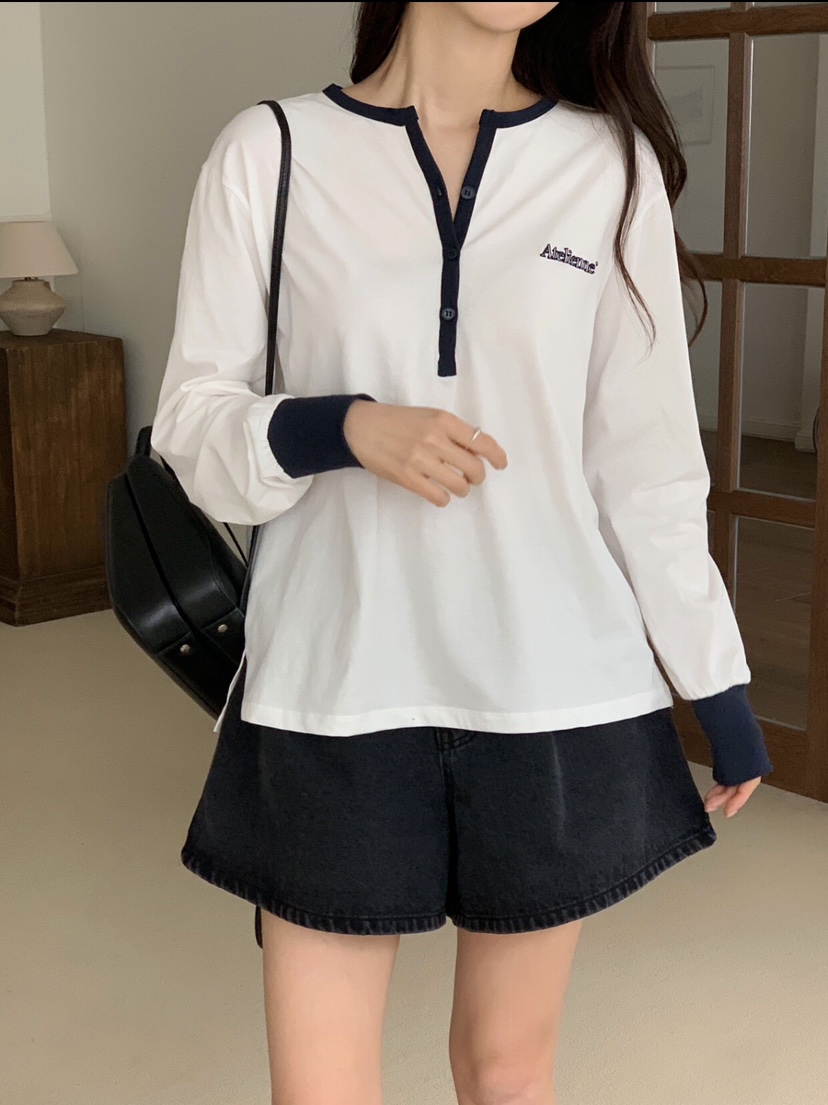 FORMSTUDIO東大門代購女士新品推薦26春夏休閑人氣長袖T恤FORMSTUDIO長袖T恤