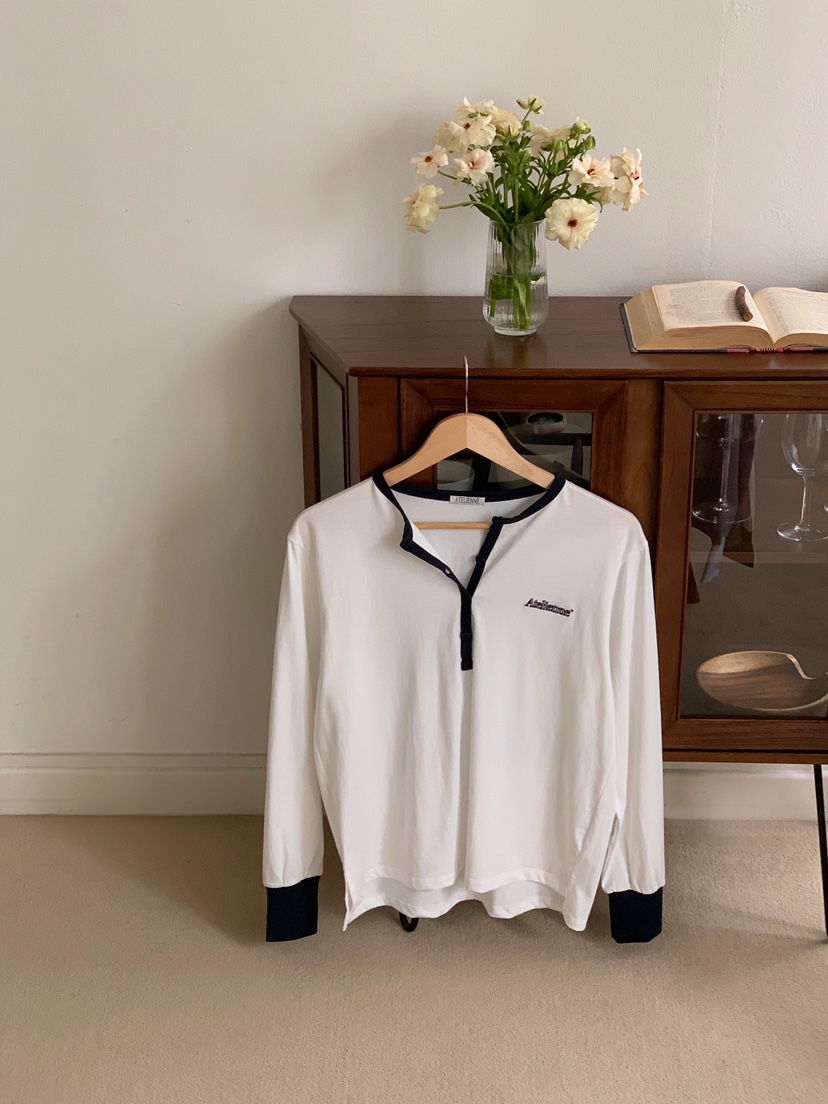 FORMSTUDIO東大門代購女士新品推薦26春夏休閑人氣長袖T恤FORMSTUDIO長袖T恤圖色1