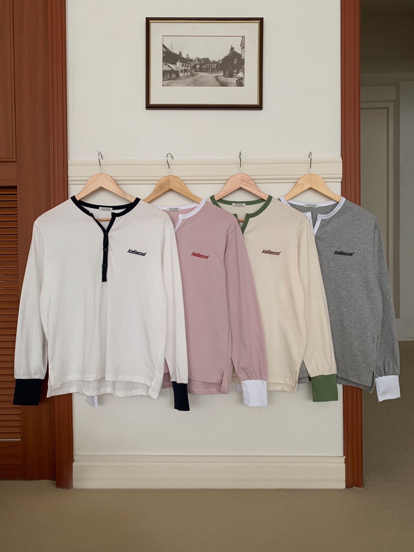 FORMSTUDIO東大門代購女士新品推薦26春夏休閑人氣長袖T恤FORMSTUDIO長袖T恤圖色3左三色